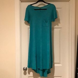 LuLaRoe Carly Women’s Size XXS Turquoise
